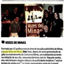 Jornal Estado de Minas / 2009